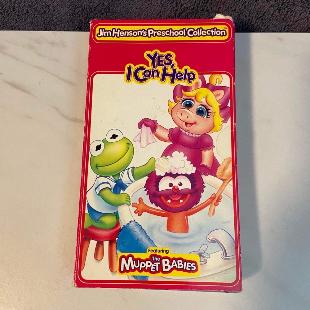 The Muppet Babies, Yes, I Can Help Jim Henson VHS - 1995
